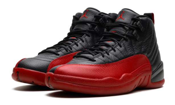 Air Jordan 12 Retro 'Flu Game' (2025) – Black / Varsity Red