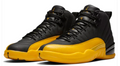 Air Jordan 12 Retro 'University Gold' Black / Yellow