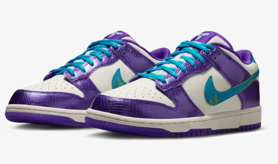 Nike Dunk Low PROTRO 'Draft Pack' – Fierce Purple