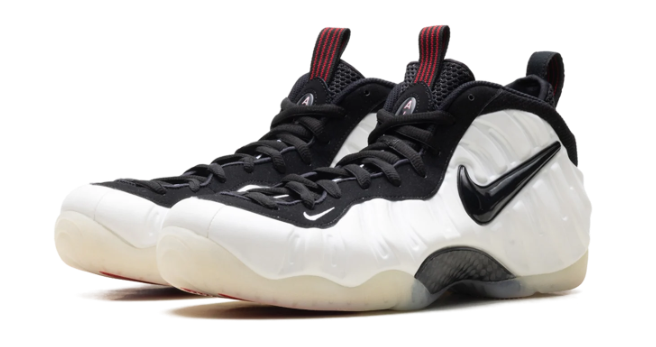 Nike Air Foamposite Pro 'Pro Pearl' Sneakers – Pearl/Black