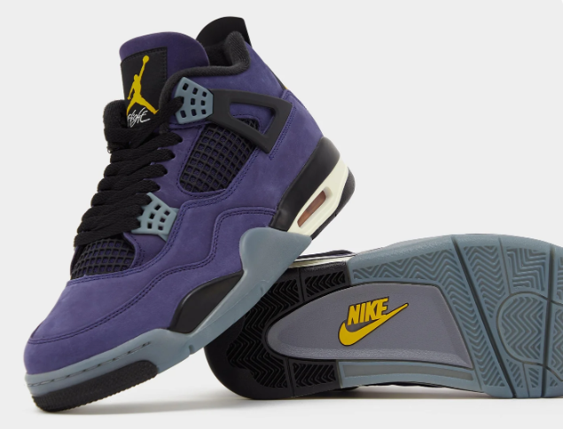 Air Jordan 4 Retro Lakers Purple (Men's)