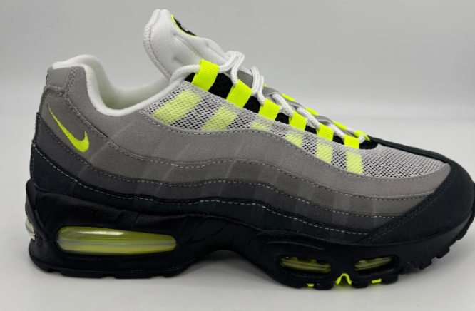 Nike Air Max 95 OG – Grey / Neon Yellow