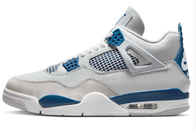 Air Jordan 4 Retro Military Blue / Industrial Blue (2024)