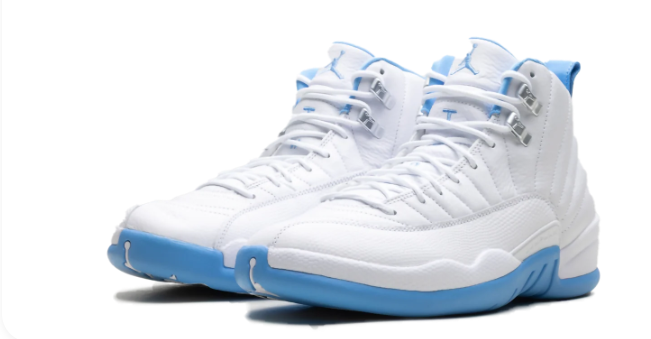 Air Jordan 12 Retro 'Melo' (2025) – White / Light Blue