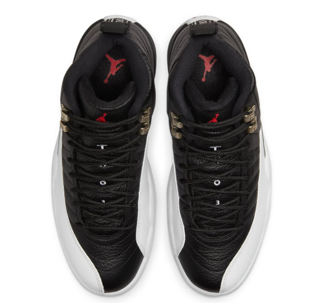 Air Jordan 12 Retro 'Playoffs' – Black / White / Varsity Red