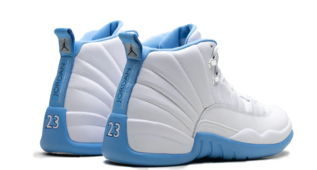 Air Jordan 12 Retro 'Melo' (2025) – White / Light Blue