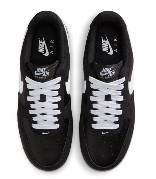 Nike Air Force 1 '07 LV8 Men's Sneakers – Black/White/Gum